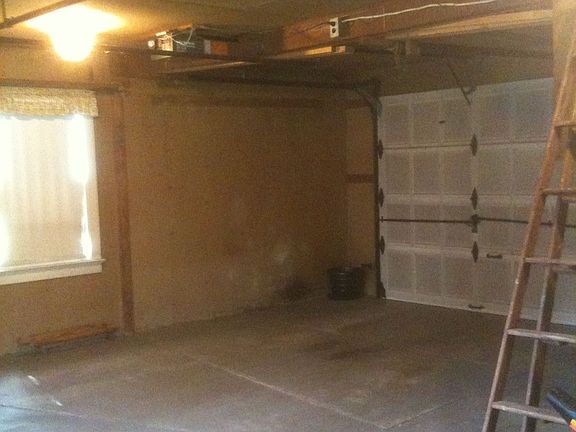 Garage with storage