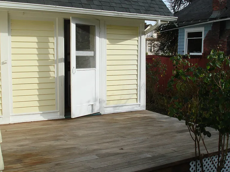 Deck Outside of the Mud Room