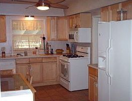  Eat-in Kitchen 12x10 New Appliances, Cabinets, Countertops and Ceramic Tile Floors