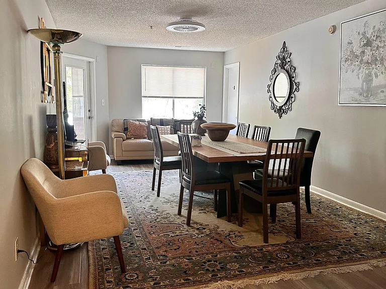 Dining area, with TV