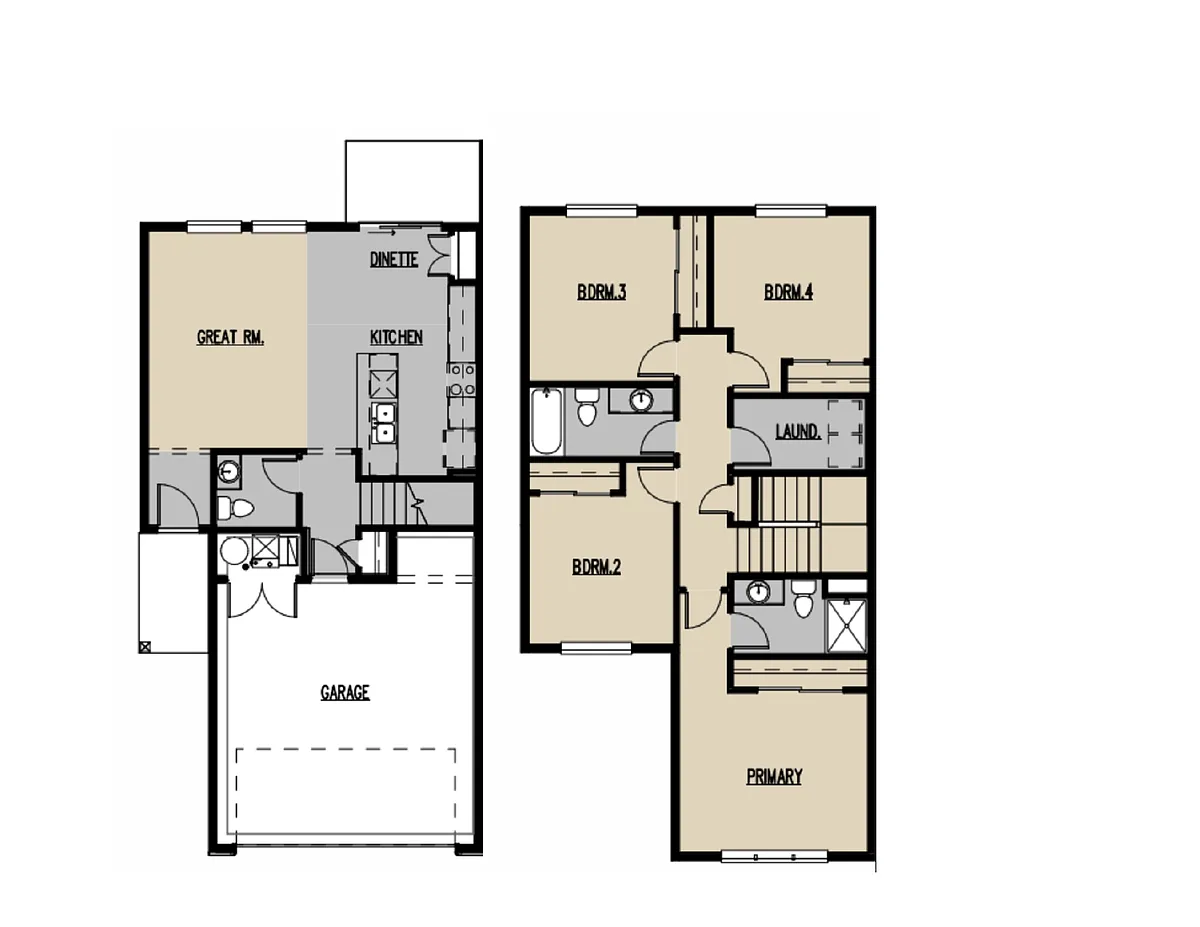 Floor plan Caspian Court - 4 Bedroom
