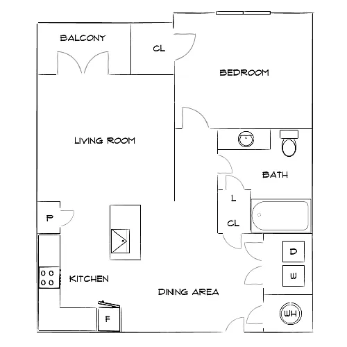 Floor plan Design 1A