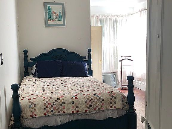 Master bedroom & bay window