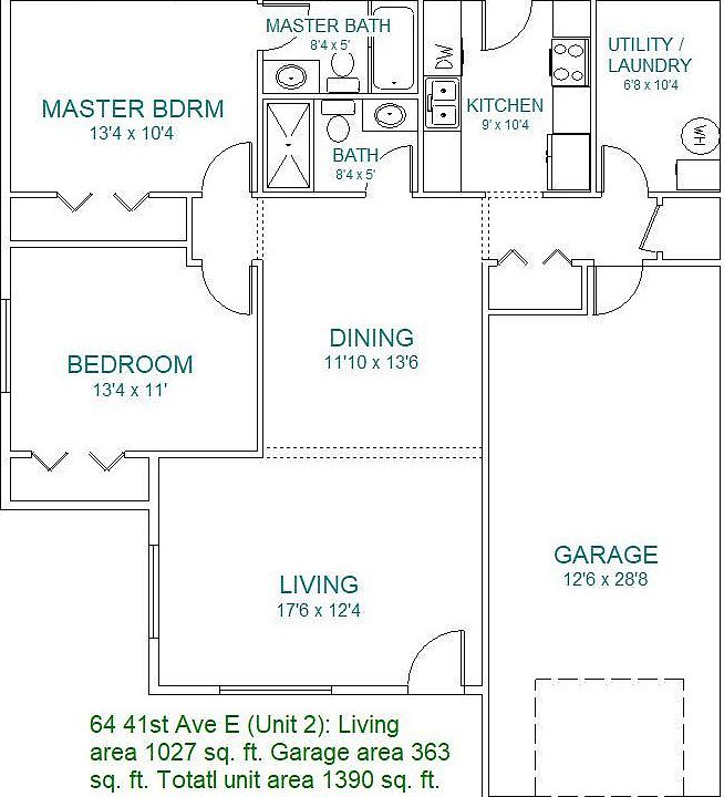 1st image of 64 N 41st Ave E #2