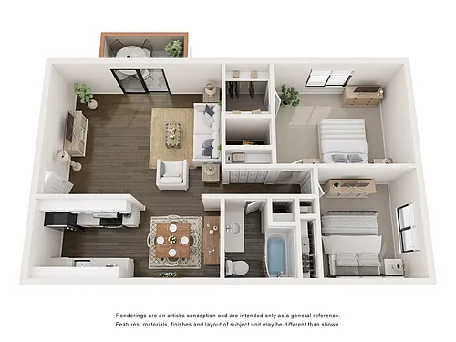 Floor plan Jemez Platinum