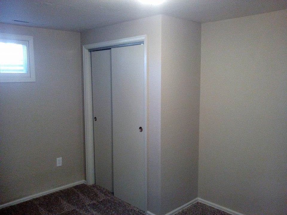 Basement bedroom