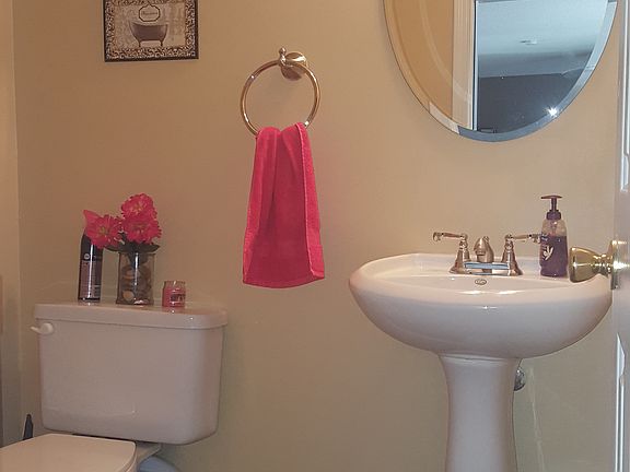 Downstairs powder room