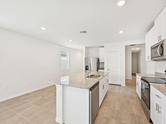 The Olympic floorplan kitchen.