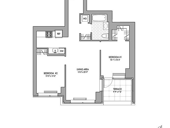 2nd image of 5241 Center Blvd #606