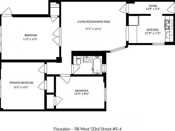2nd image of 118 W 123rd St #5/4