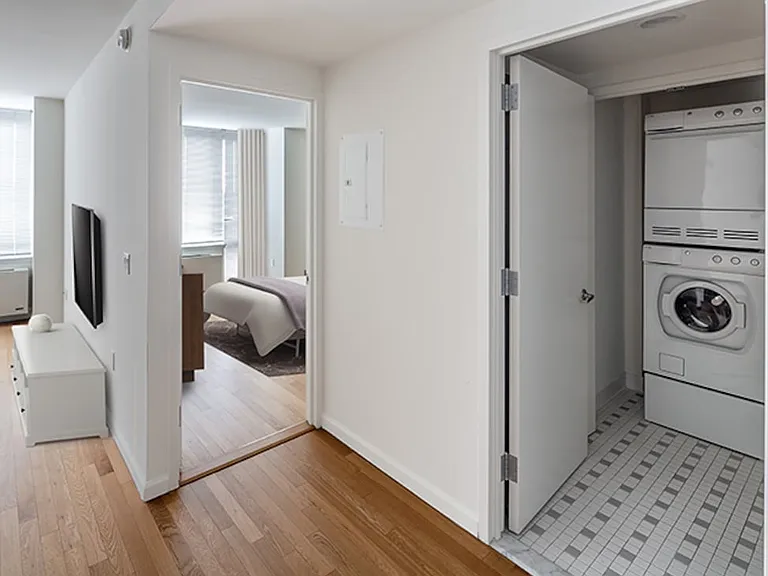 Classic Package I living and in-unit laundry with hard surface flooring