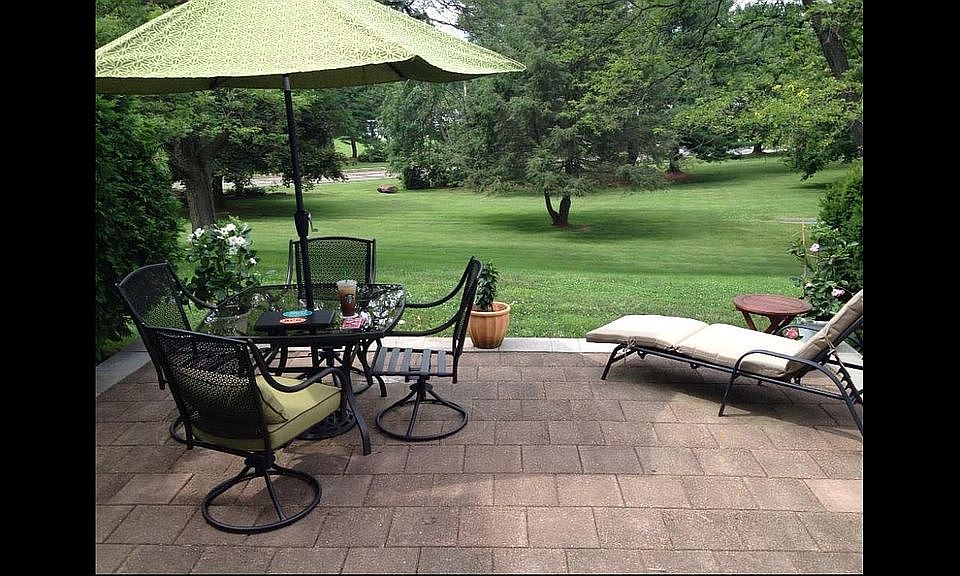 Back patio