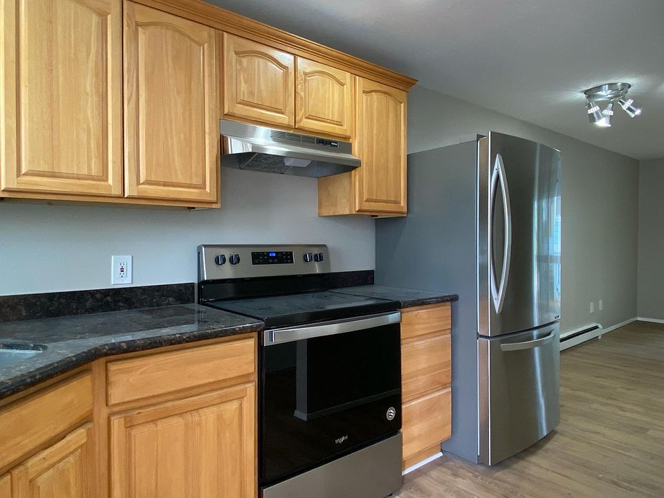 Kitchen with newer stainless appliances