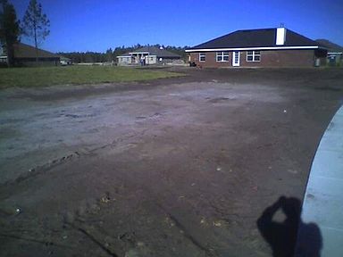 Rear view from property line 