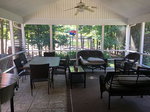 Large screened patio