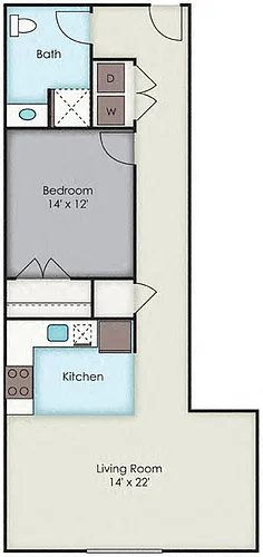 Floor plan Rockefeller