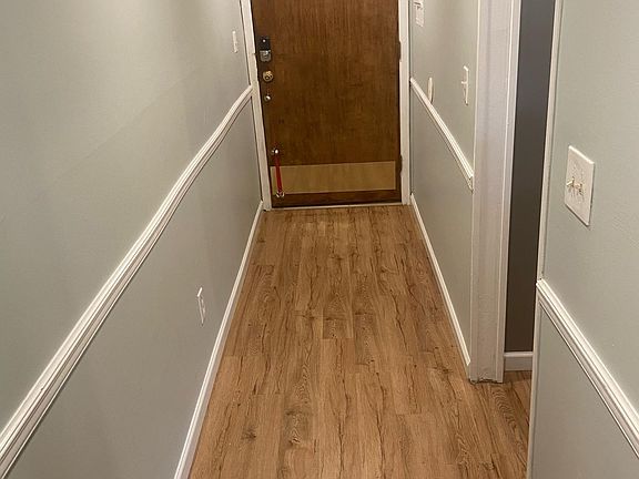 Hallway facing Front door