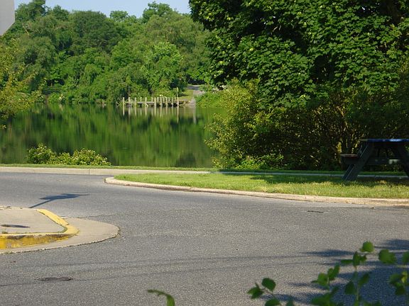 The lake is often as clear as glass.