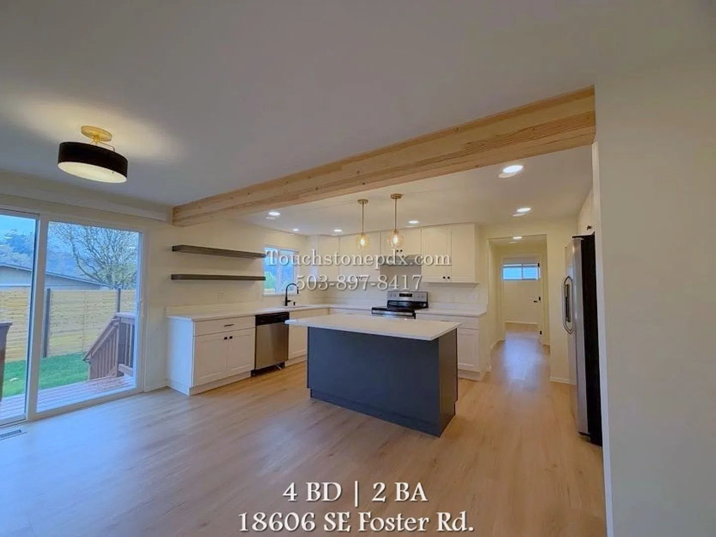 Beautifully Remodeled Damascus 4 Bed Home with AC & Expansive Fenced Yard — Photo 1