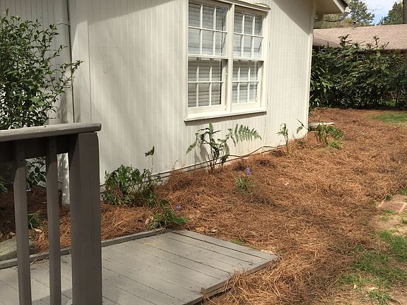 Ramp from deck to backyard