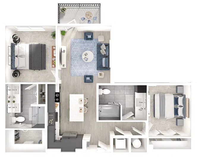 Floor plan B6