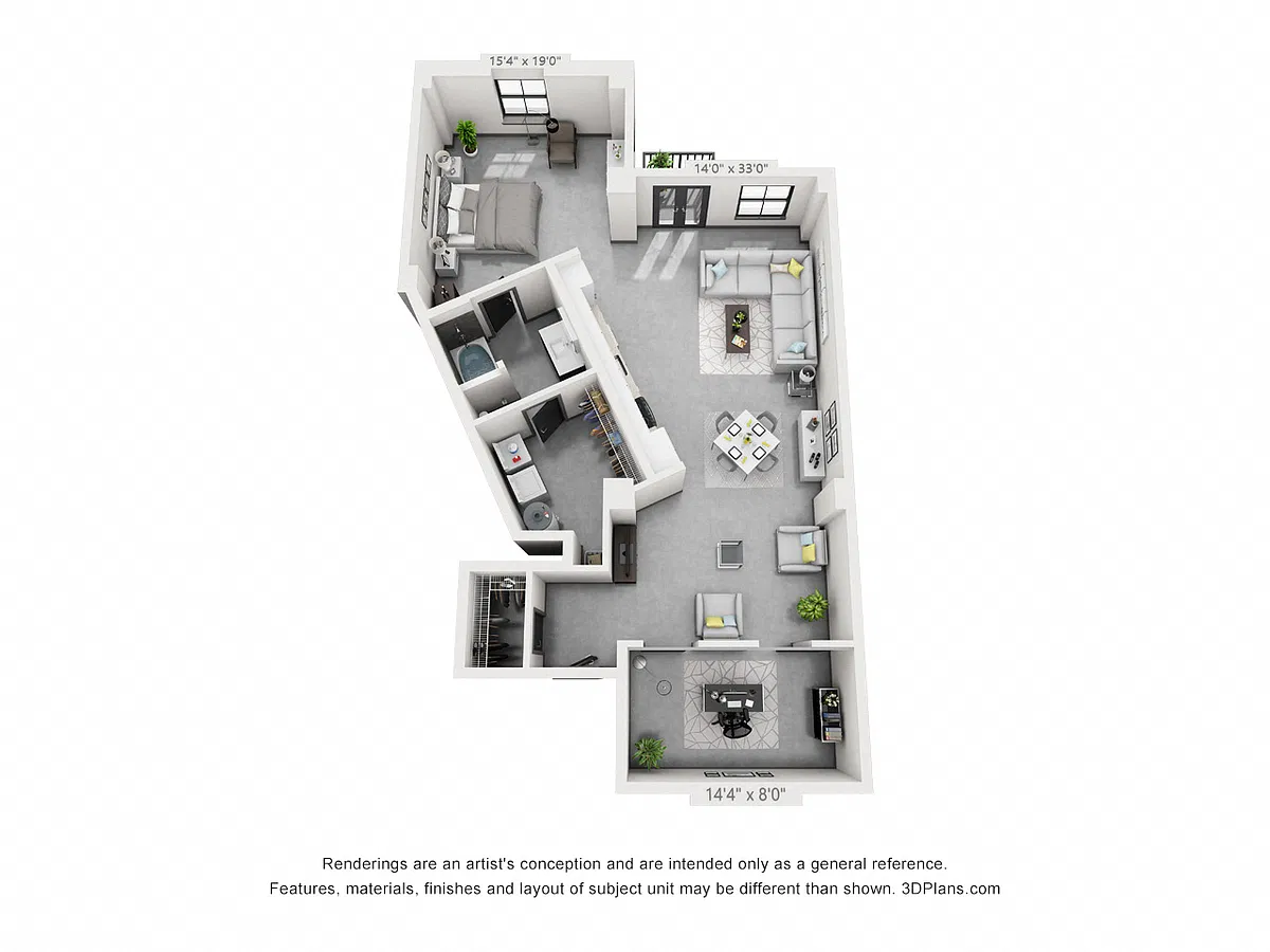 Floor plan A18