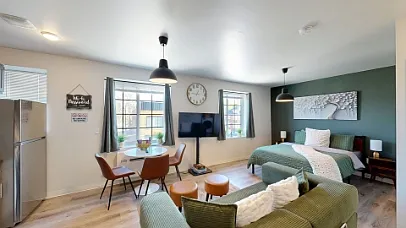 Floor plan Bethune lofts - 1 bedroom
