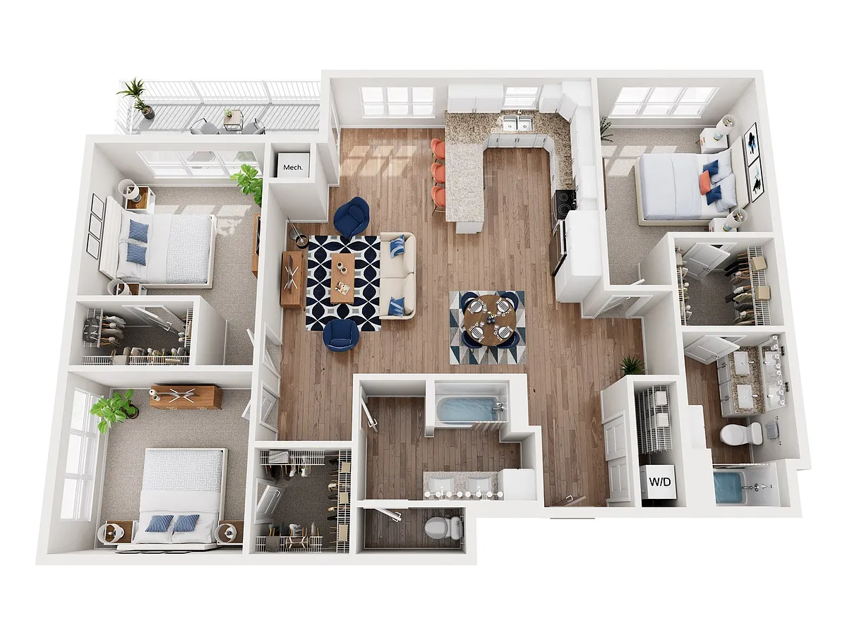 Floor plan Toledo