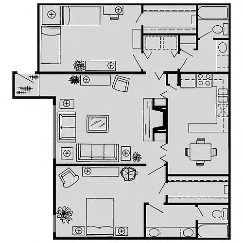 Floor plan D