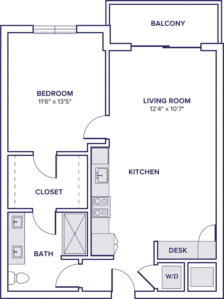 Floor plan A03 - South Tower
