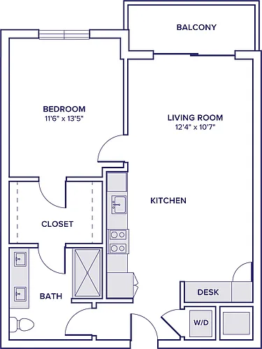 Floor plan A03 - South Tower