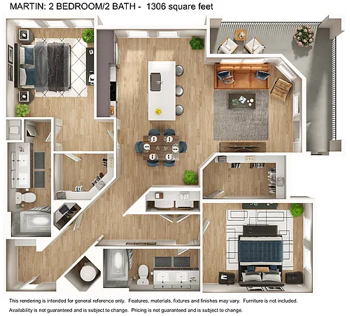 Floor plan B2 - Martin