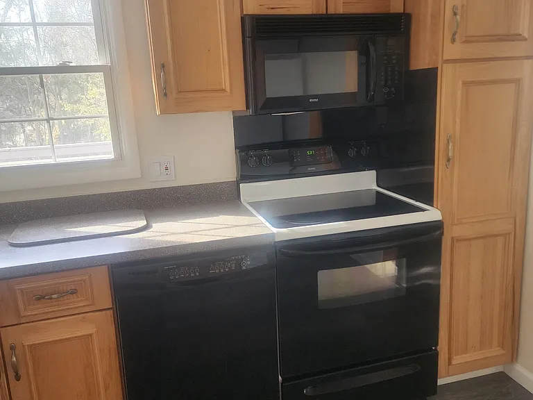 Dishwasher, microwave and oven
