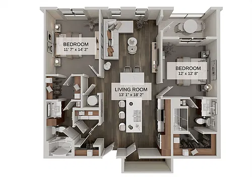 Floor plan The Legacy Retreat (B1G)