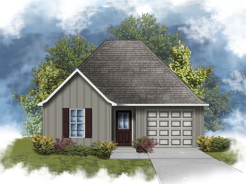 Duncan V J - Front Elevation - DSLD Homes