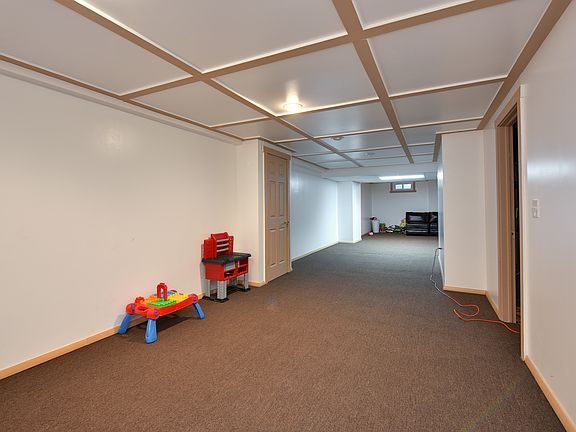 Finished lower level