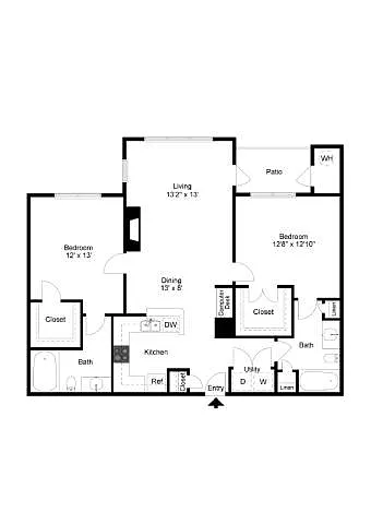 Floor plan Stratford