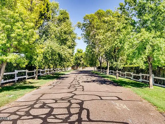 Lawrence tree lined entry