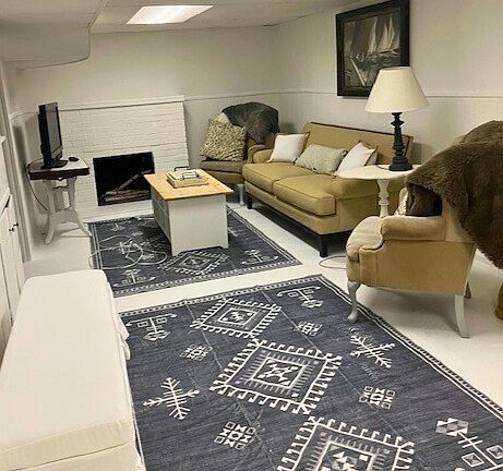 Basement living space