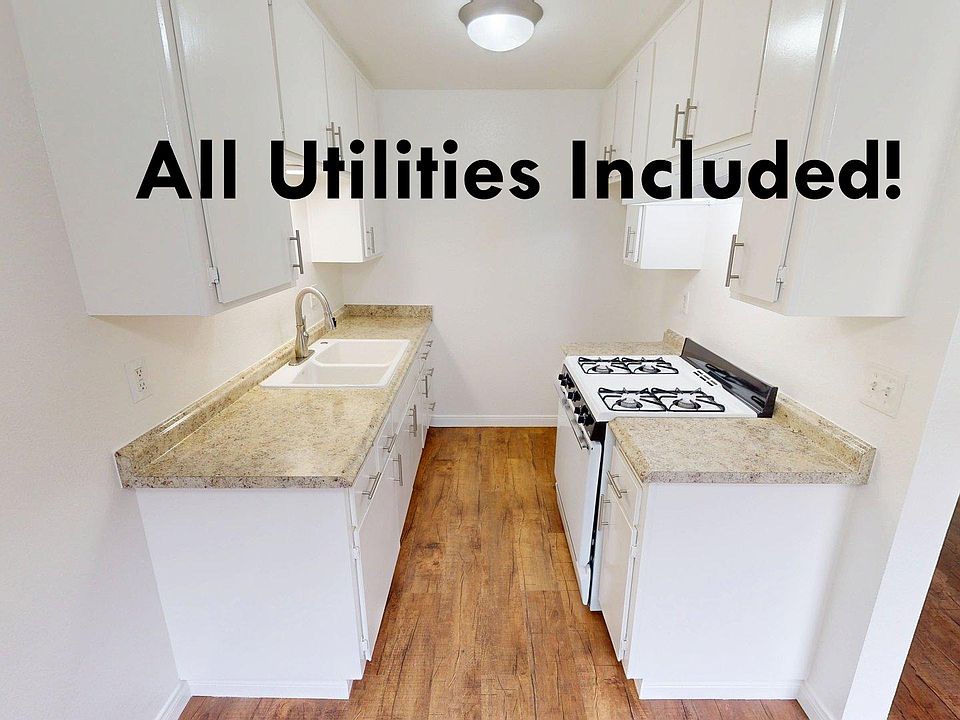 Gas Stove & Spacious Kitchen w/ Lots Of Cabinet Space Both Sides, Top & Bottom!