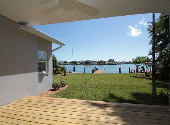 Covered lanai.