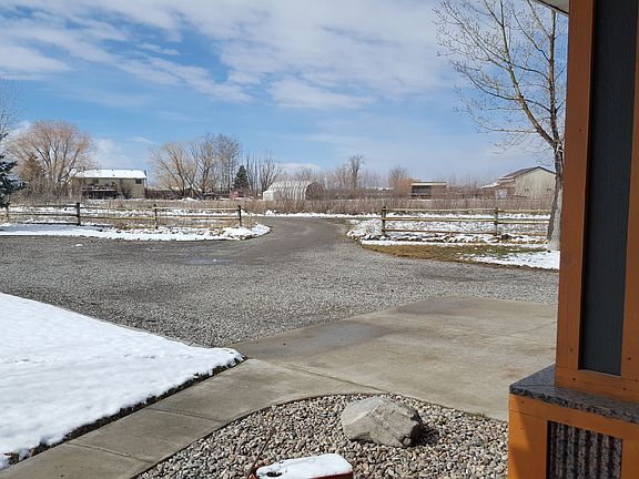 Views west.  Ample parking