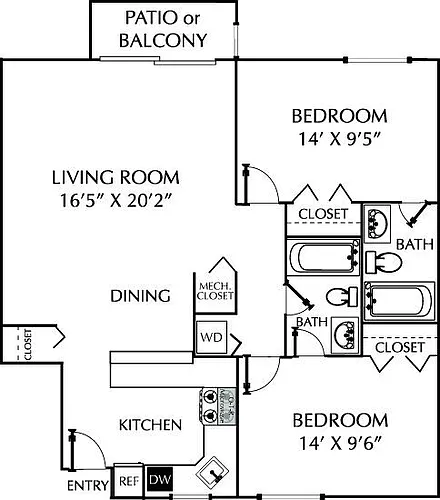 Floor plan Loring