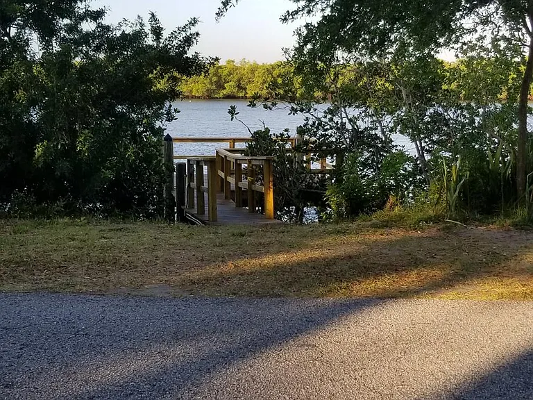 dock on the Little Manatee