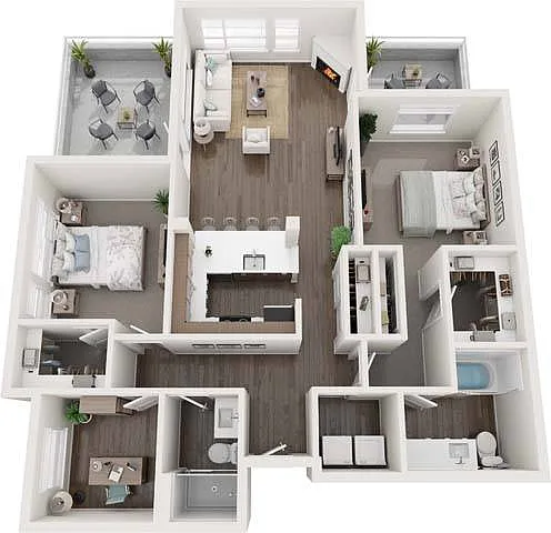 Floor plan B2OD