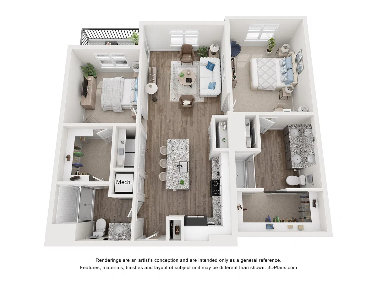 Floor plan B4