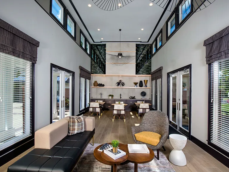 Resident lounge with plush seating