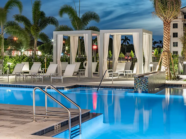 Private Pool Cabanas