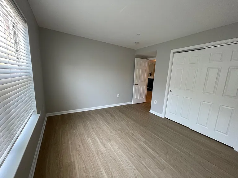 Bedroom next to guest bathtoom