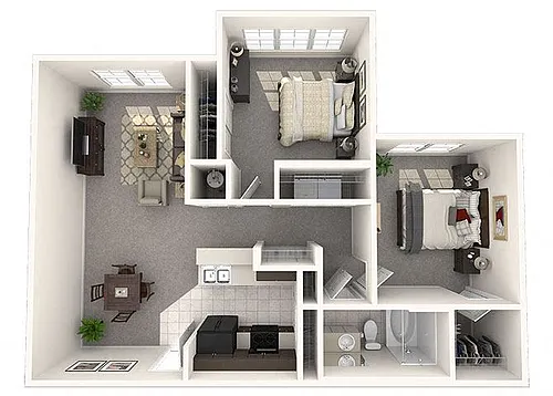 Floor plan B1